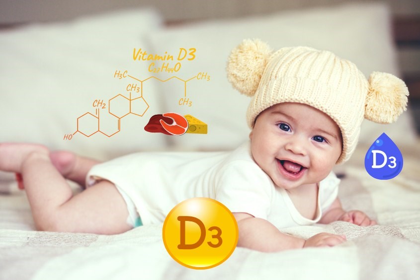 Vitamin D3 cho trẻ