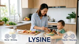 Lysine cho trẻ nhỏ