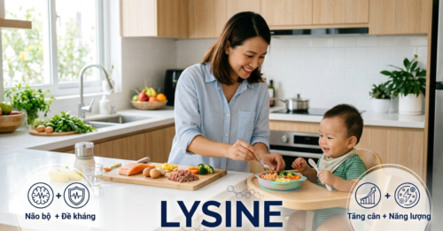 Lysine cho trẻ nhỏ