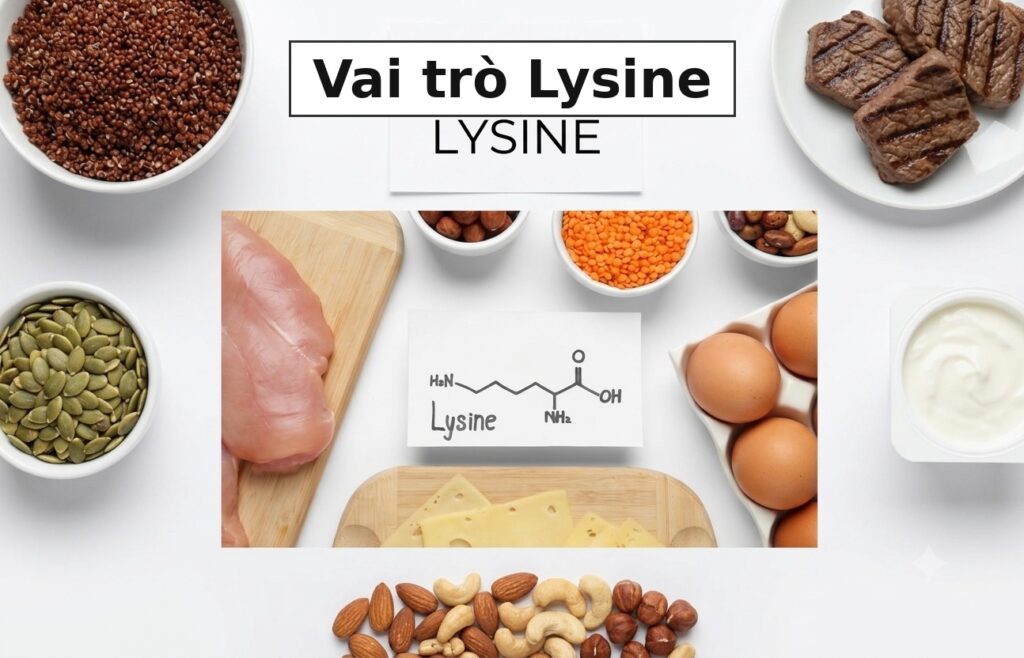 Vai trò của Lysine cho trẻ nhỏ